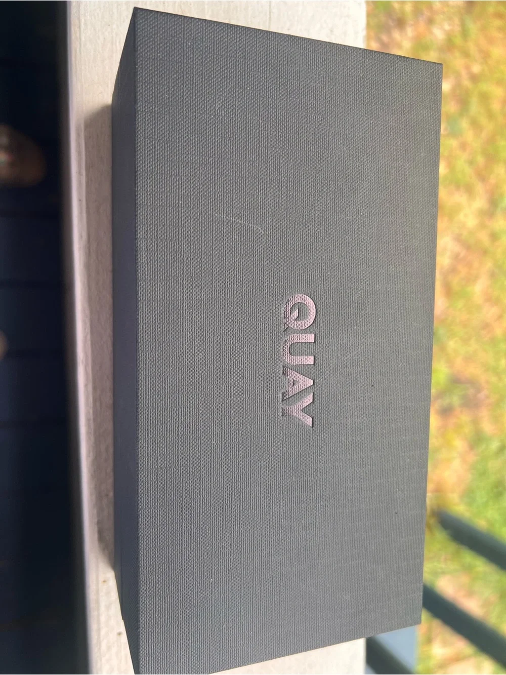 Quay Australia Sunglasses Accessories Set in Black and Yellow
